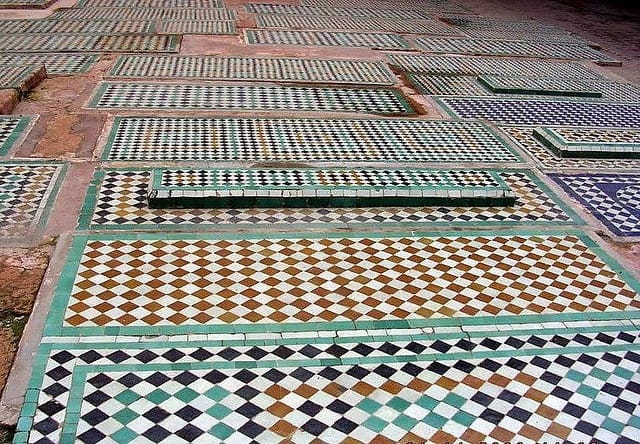 Saadian tombes Marrakech